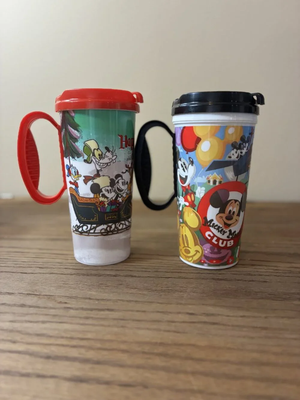 Walt Disney World Resort Reusable Refillable 16oz Mug; Lot of 6; Assorted